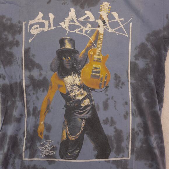 Slash Band Crew Neck Graphic Short Sleeve Shirt Adult Mens Size Large L Tie Dye - Picture 4 of 9